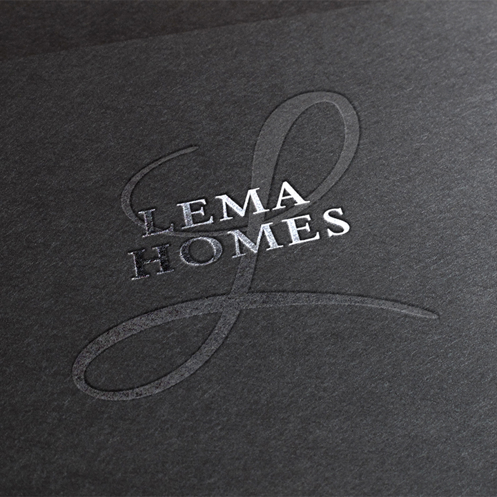 Lema Homes Logo Design